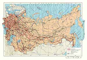 Железнодорожный и авиационный транспорт СССР