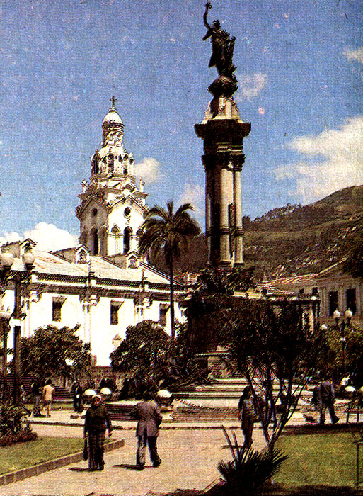 Кито. Пласа-де-Армас