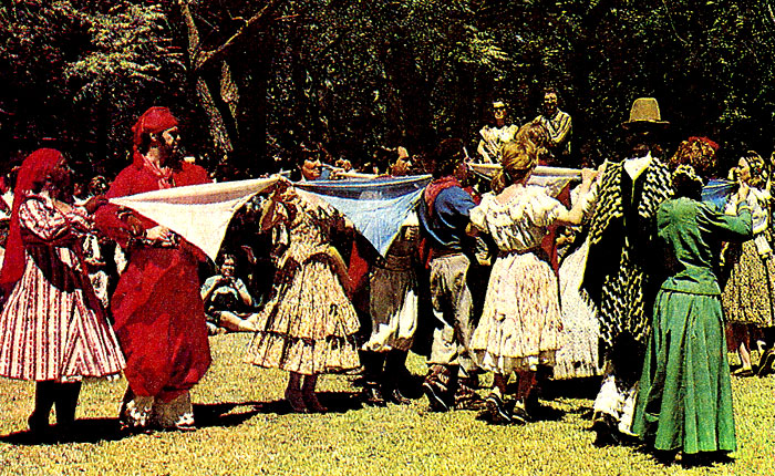 Сельский праздник в провинции Буэнос-Айрес