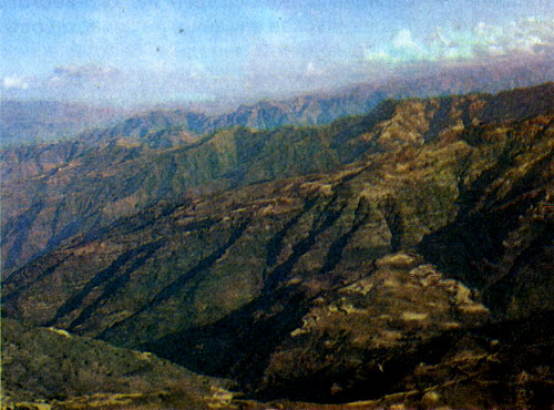 Северный край Эфиопского нагорья 