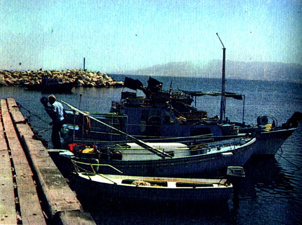 Лодки рыбаков