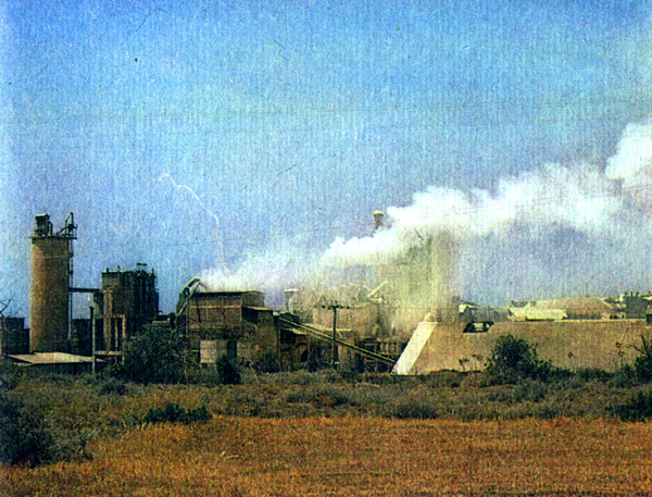 Цементный завод на южном побережье Кипра построен с технической помощью Советского Союза