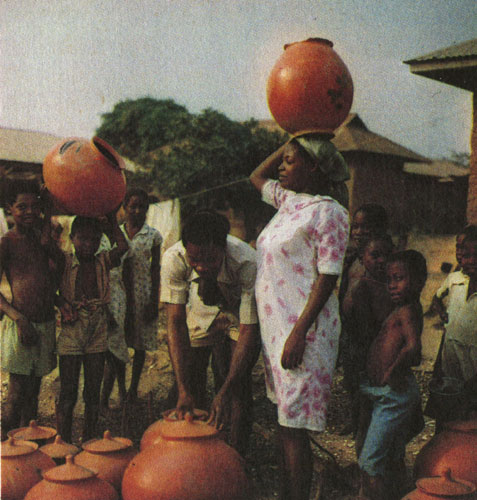 Семья гончаров эве (Гана)