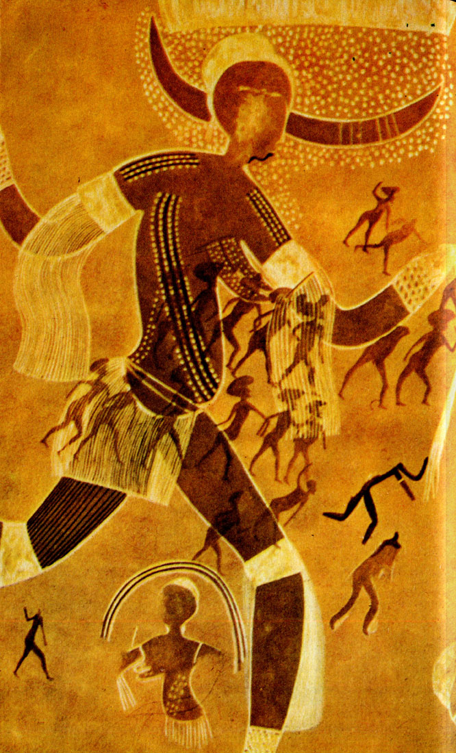 Таинственные фрески Тассили