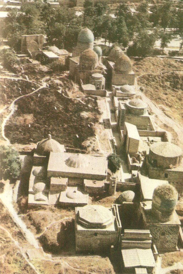 Панорама комплекса мавзолеев Шахи-Зинда.