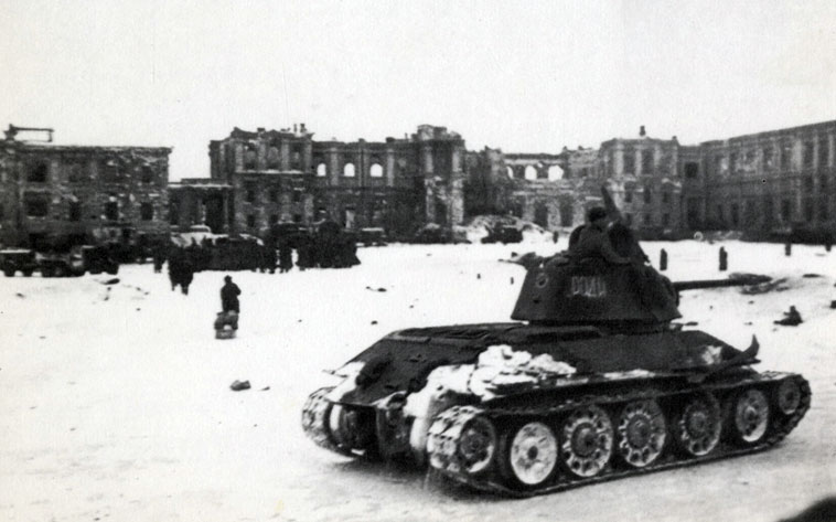 Привокзальная площадь. 31 января 1943 года