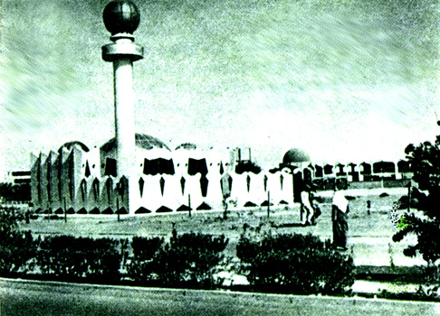 Модернистская мечеть в оазисе Эль- Айн (ОАЭ)