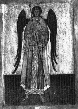  . . XIV . L'archange St-Michel. Icône du XlVe siècle
