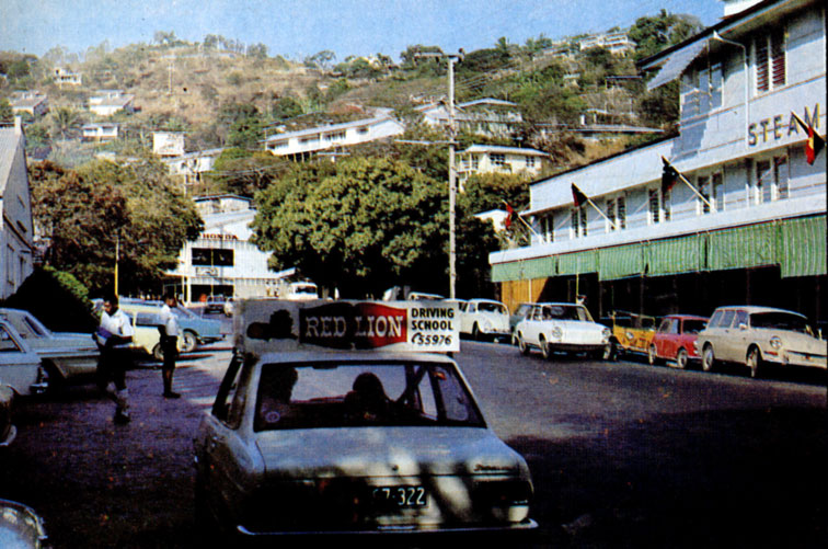 Город Порт-Морсби - столица Папуа-Новой Гвинеи