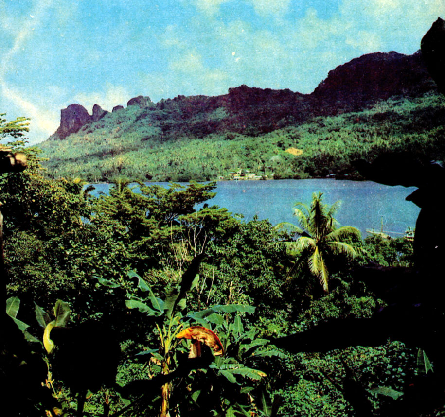 Ландшафт острова Понапе