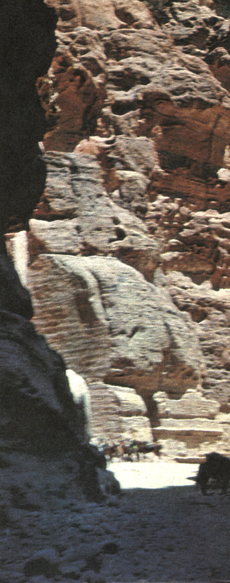 Нагромождение скал в каньоне