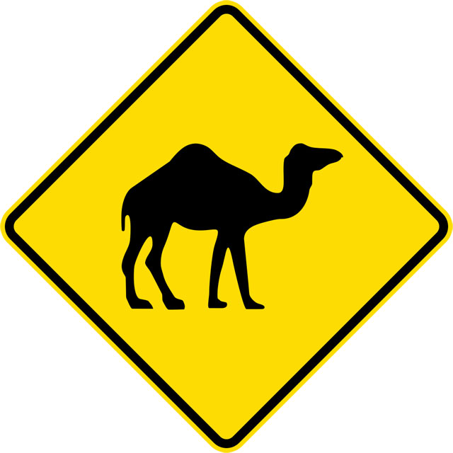  ' ' - https://upload.wikimedia.org/wikipedia/commons/thumb/3/34/AU_road_sign_W5-44.svg/1024px-AU_road_sign_W5-44.svg.png